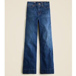 J.Crew Wide Leg Denim Trouser in Wesly wash Size 29